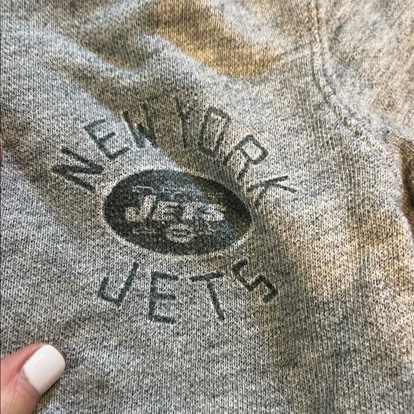 Jets Kids Gray Hoodie - Picture 2 of 3